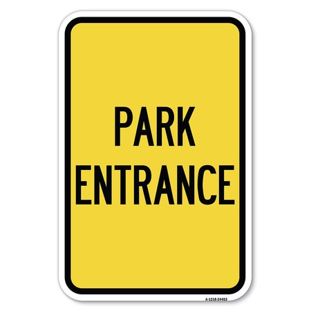 Signmission Safety Sign, 12 in Height, Aluminum, 24453 A-1218-24453